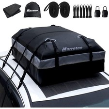 Auto Dachbox Dachtasche  Faltbar Gepäckbox Vans SUVs Schwarz