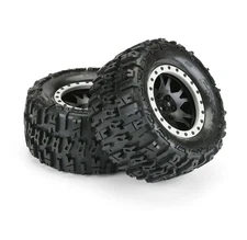 Pro-Line Racing Trencher 4.3 X-MAXX MTD Impulse Blk/Gry F/R PRO1015113 RC Tire