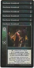 Enchant Kindred x6 5th Edition Sabbat VTES Jyhad