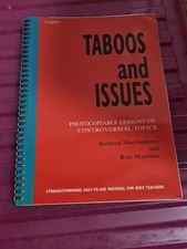 Taboos and Issues: Photocopiable Lessons Controversial Topics - Teacher Resource