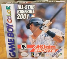 ALL-STAR BASEBALL 2001 Game Boy Color New & Sealed Near Mint