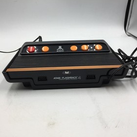 Atari Flashback 4 Home Console Black Classic Games Preloaded 1 Joystick +adapter