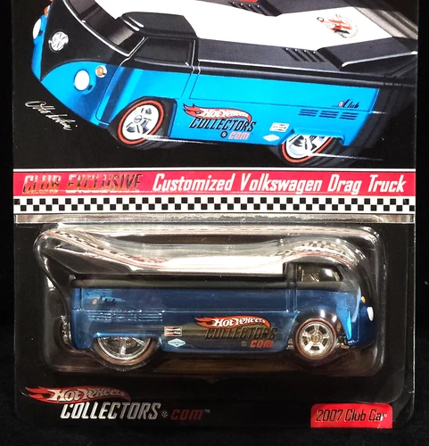 Hot Wheels Customized VW Volkswagen Drag Truck 2007 RLC Red Line Club Car /06000