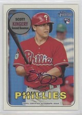 2018 Topps Heritage High Number Real One Auto Scott Kingery #ROA-SK Auto l4k