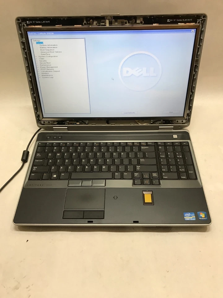 Dell Latitude E6530 15" Intel Core i5 4GB RAM NO HDD/OS Missing Components! - DW - Image 3 of 4