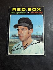 1971 Topps Luis Aparicio #740 - High Number SP - Boston Red Sox
