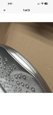 New Moen S1311BN Isabel 9'' Multi-Function Shower Head Only, Brushed Nickel 