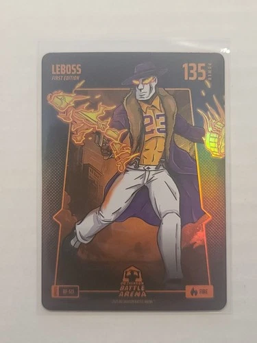 2025 Bo Jackson Battle Arena Update LeBoss `LeBron James` Foil FIRE #BF-121