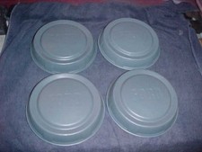 Ford 1957-60 F100 Truck Set 4 Dog Dish Bowl Hubcaps Ratrod Primer Slum Caps
