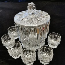 GLAS ❖ Nachtmann Bowle Set Bleikristall 8-teilig