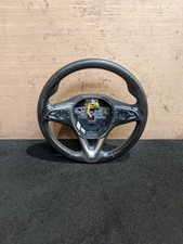 VAUXHALL INSIGNIA MK2 MULTIFUNCTION LEATHER STEERING WHEEL 39096090