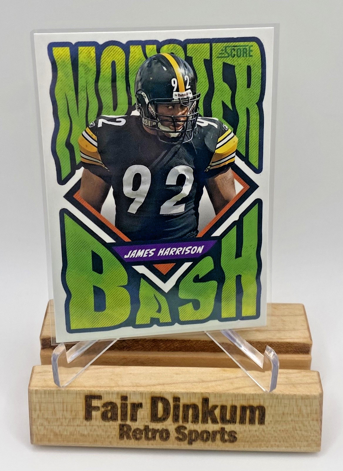 2026 Panini Score a Treat James Harrison #283 Monster Bash Insert Steelers