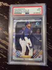 2019 Bowman Chrome Prospects Fernando Tatis Jr. #25 PSA Mint 9