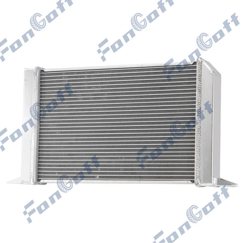 2Rows Aluminum Radiator Fit 1994-90 VW Scirocco Pro Stock Style Drag Racing Use - Picture 4 of 10