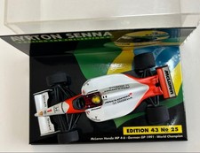Minichamps 1/43 McLaren Honda MP4/6 Ayrton Senna 1991 World Champion Model