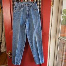 VTG Rockies Women's Light Wash Blue Straight Western Cowgirl Jeans Size 9/10