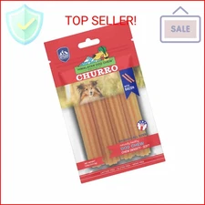 Himalayan Dog Chew Churro Yak Cheese Dog Chews, 100% Natural, Long Lasting, Glut