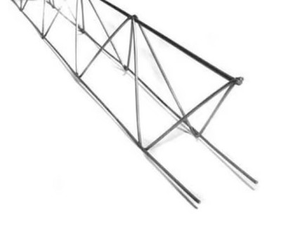 Qty 64 - Concrete Reinforcing Mesh Supports 2m x 50mm Spacers Chairs ...