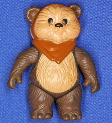 VINTAGE STAR WARS EWOKS CARTOON WICKET FIGURE 1985 NO WEAPON