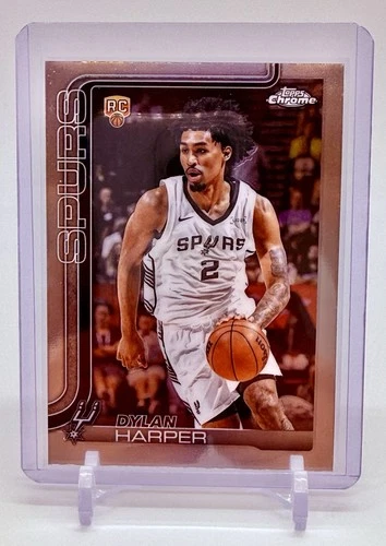 Dylan Harper 2025 Topps Chrome Dylan Harper #252 Rookie
