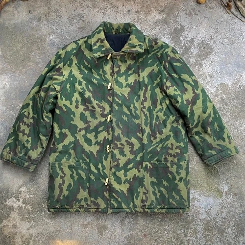 Vintage 90s post soviet ussr vsr-93 flora winter afganka jacket - product listing photo