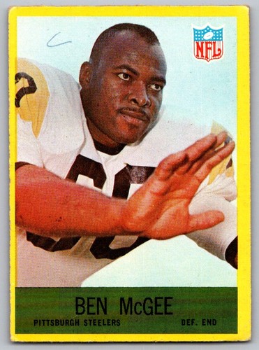 Ben McGee #154 1967 Philadelphia card
