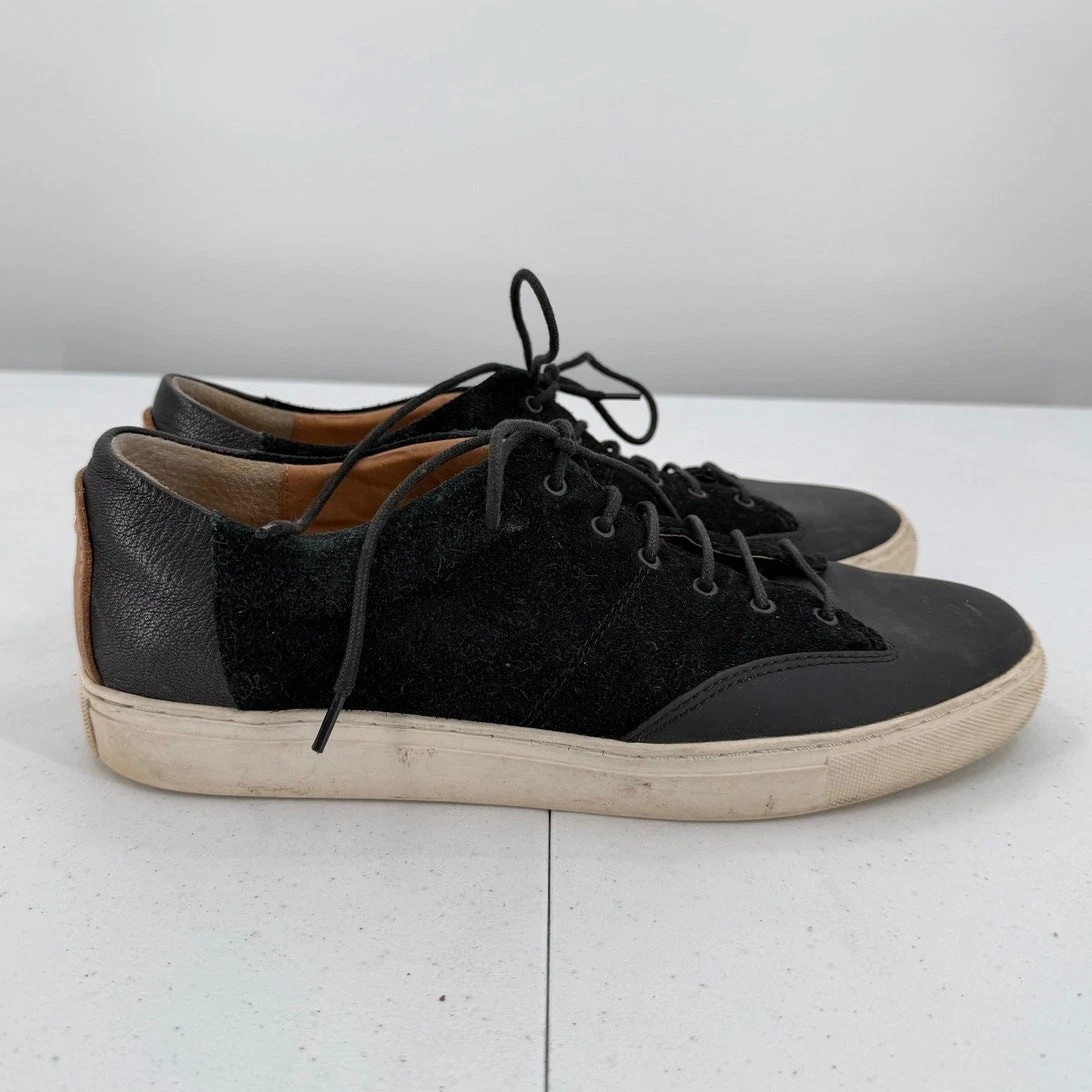 Thorocraft Men's Cooper Black Lace Up Sneakers Size 42