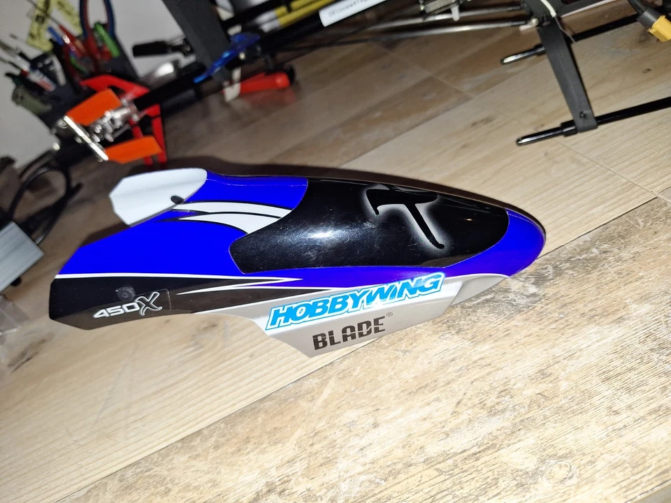 Blade 450 x BNF Hubschrauber Mit Ersatzteile, Akkus Und Extras - Bild 4 von 4
