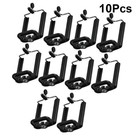 10 Pcs Mobile Phone Tripod Clip Cell Mount Adapter Bracket Holder Supporter