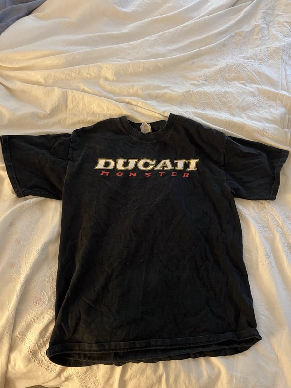 Ducati Motorcycle T-Shirt Lot – 3 Shirts – Ducati & Ducati Monster Forum Gear 