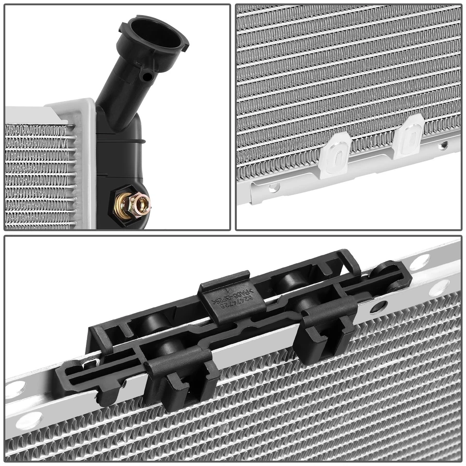 For 1997-2003 Buick Regal Pontiac Grand Prix 3.1 3.4 3.8L Radiator Aluminum 1889 - Image 4 of 4