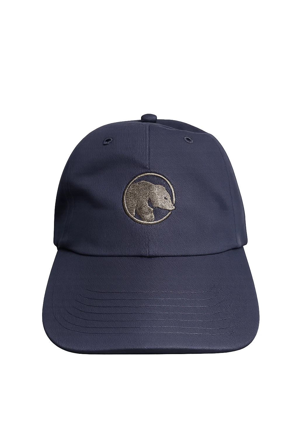 New Baseball Cap from HAHT - Navy - Bear Logo - Low Profile - Buckle