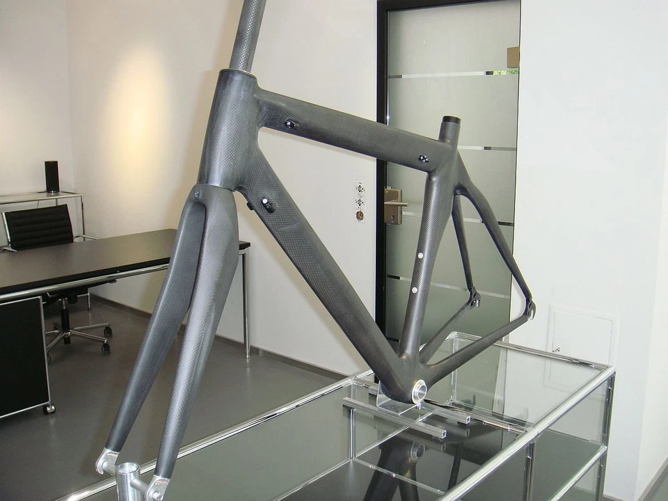 Schikore Street Stealth Carbon Monocoque Rennrad-Rahmen, Größe L