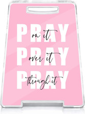 Pink Inspirational Christian Gifts for Women Friends Coworker, Pink Dorm Room De