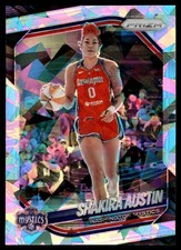 2025 Panini Prizm WNBA Ice Prizms #81 Shakira Austin