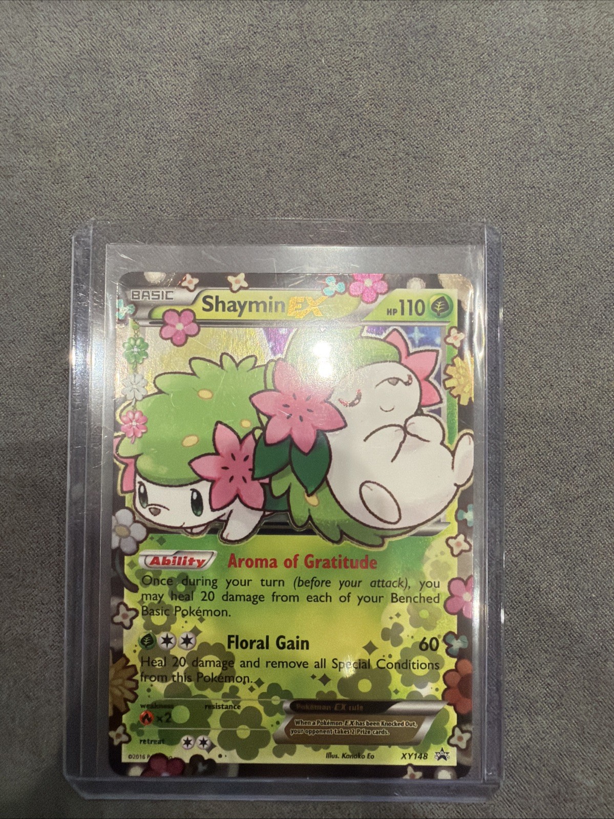 Pokémon TCG Shaymin EX XY148 Holo Black Star