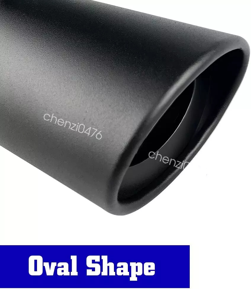 FOR Acura NSX 2Pcs StainlessSteel Exhaust Pipe Tail Muffler TipChrome