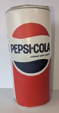 Vintage Pepsi Cola Inflatable Soda Can Store Display Advertising 1970s