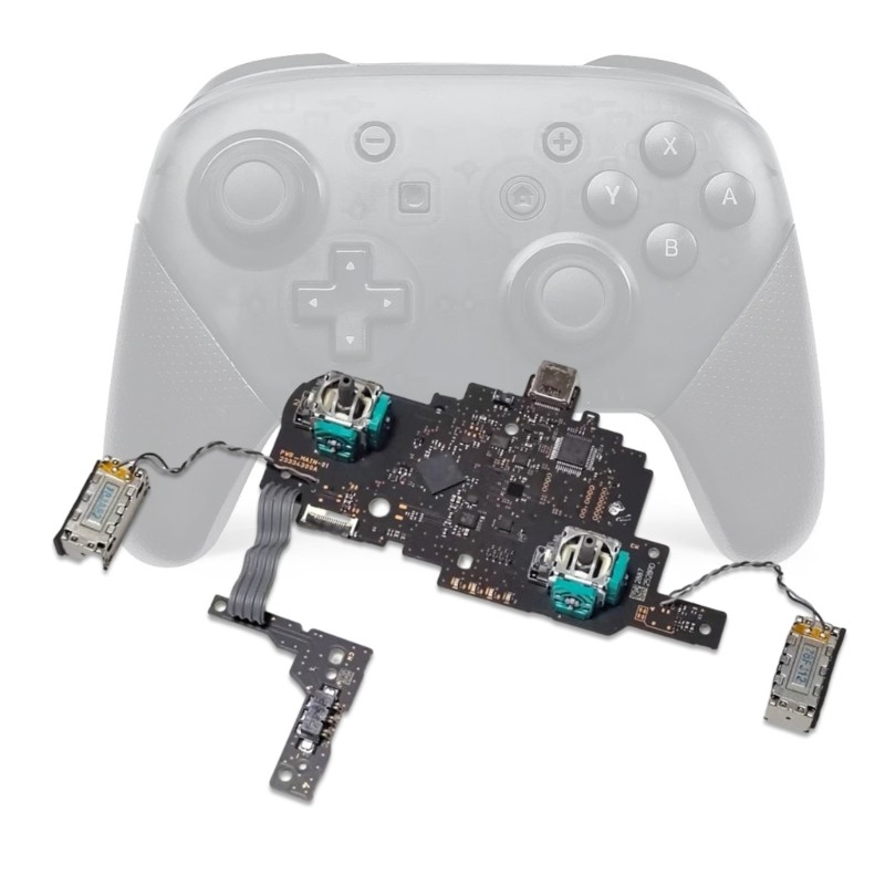 Controller Circuit Board with Joysticks Repair Part for Switch Pro