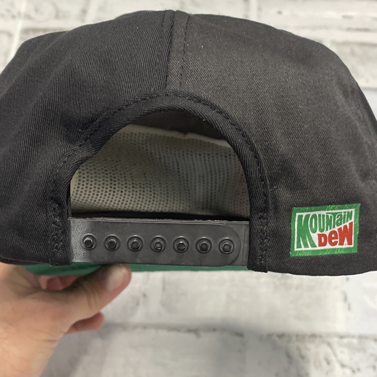 Vintage Mountain Dew Adjustable Snapback Hat Cap … - image 3