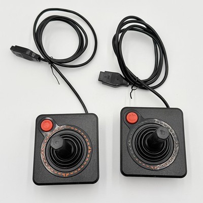LOT OF 2 Original OEM Atari 2600 -CX40 Joystick Controller TESTED WORKING!