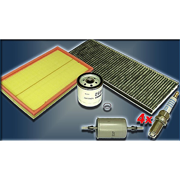 Inspektionskit Filter Satz Paket L Opel Vectra B 1,6 1,8 101 125PS-image