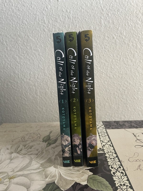 Call of The Night Manga Vol 1-3 English NEW