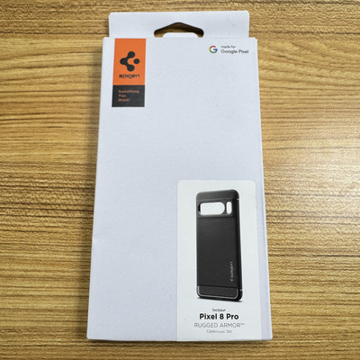 Spigen Google Pixel 8 Pro [Rugged Armor] Case Shockproof Slim Cover ACS06314