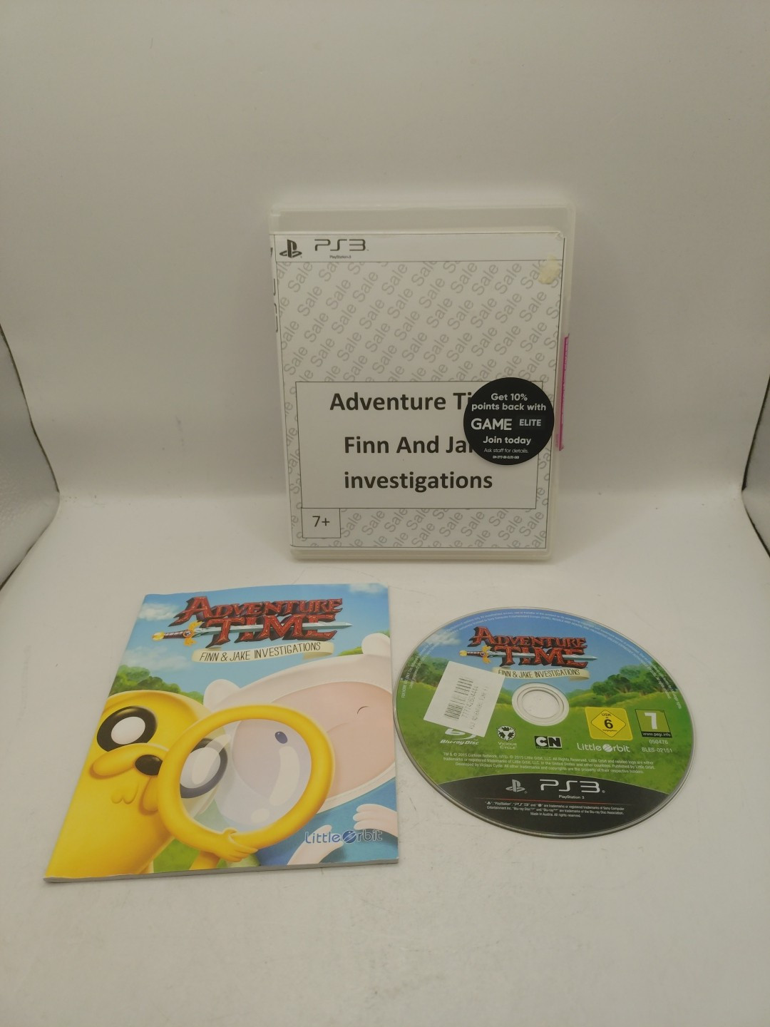 Adventure Time: Finn and Jake Investigations PS3 | PAL Disc And Manual Only