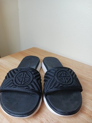 ANTONI MELANI  Lannaii  $49.99 Black  Washable SLIDES SANDALS Size 6 (read)