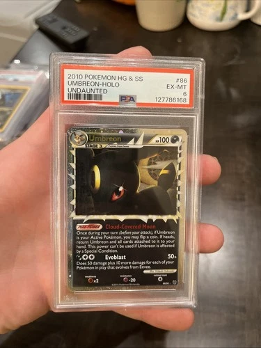 Umbreon Prime HGSS Undaunted PSA 6
