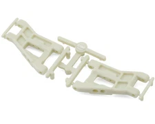 Team Associated RC10 Wide Front Suspension A-Arms (White) (2) [ASC6204]
