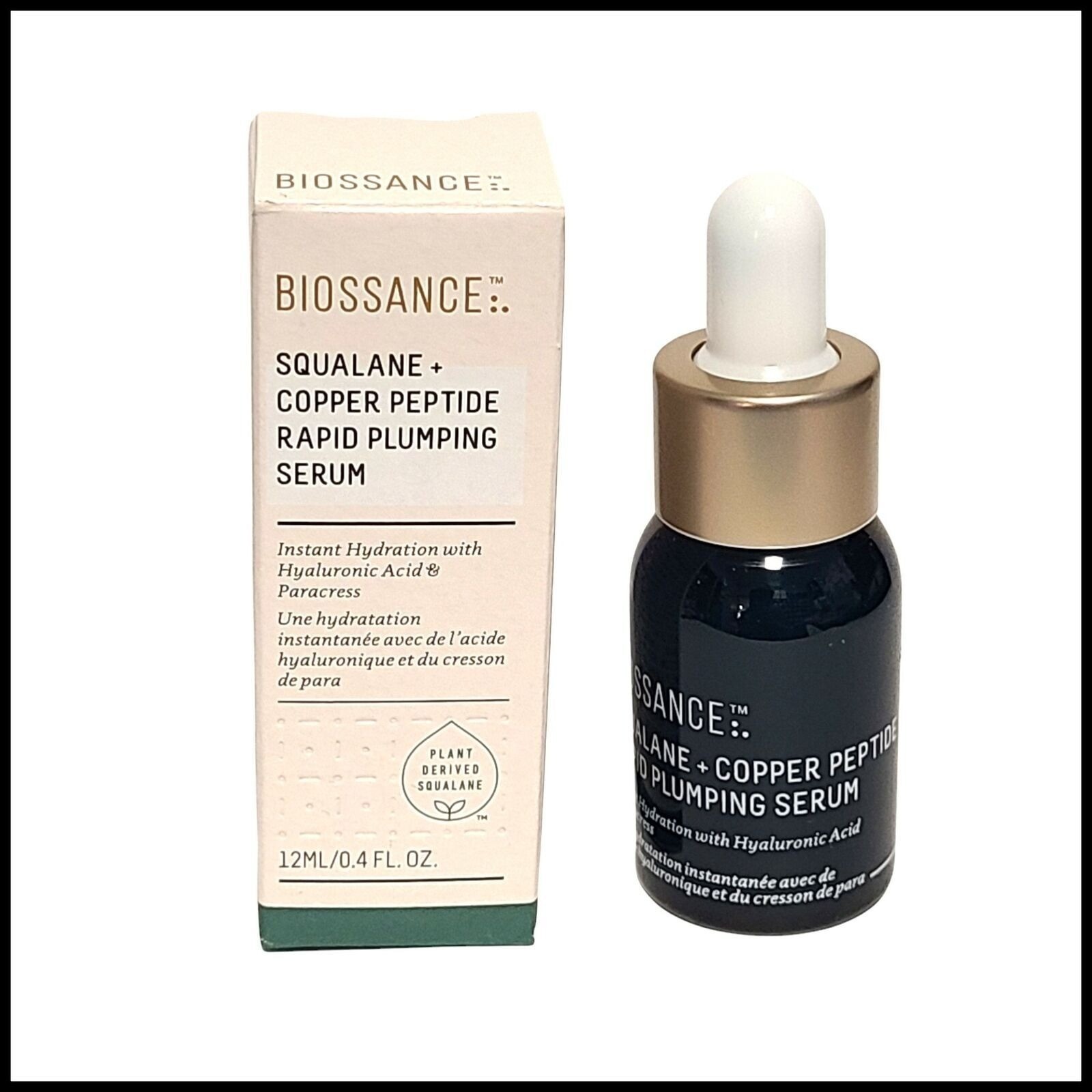 Biossance Copper Peptide Rapid Plumping Serum, 0,4  , 12 .