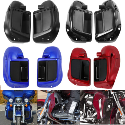 Pair Lower Vented Leg Fairing Glove Box Fit For Harley Davidson Touring 14-2024